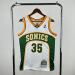 MN retro hot press jersey SW: Heat SuperSonics 07/08 season white 35 # Durant NBA Jersey S-XXL7