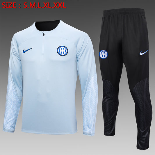 23/24 Half pull Inter Milan Light Grey