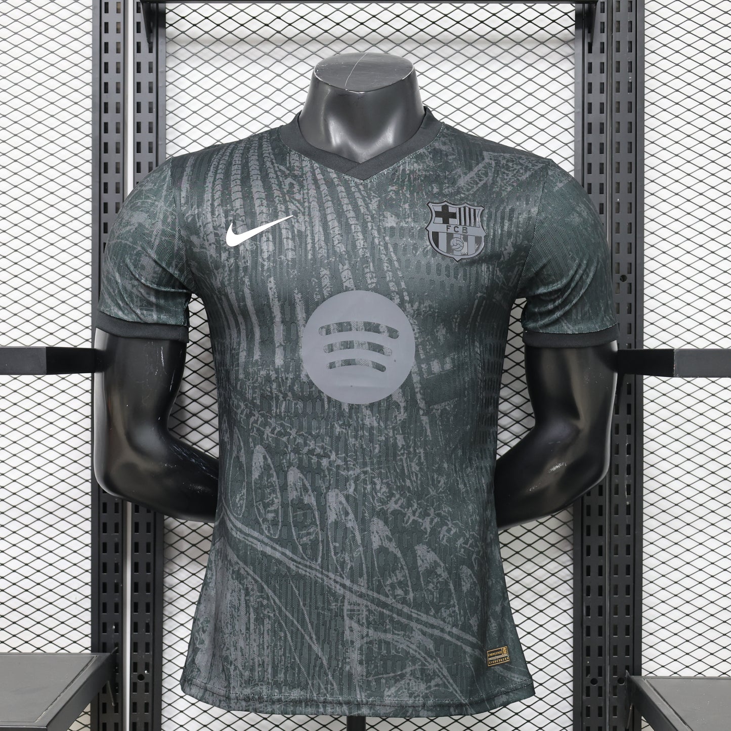 2026/27 Barcelona Special Edition Grey Player Version Soccer Jersey S-3XL
