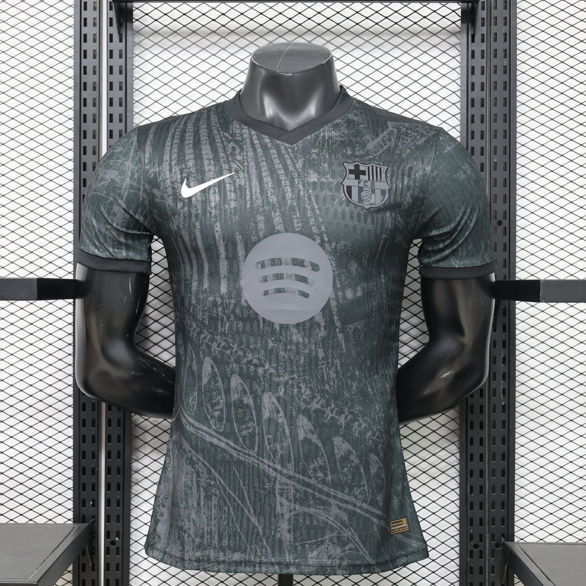 2026/27 Barcelona Special Edition Grey Player Version Soccer Jersey S-3XL