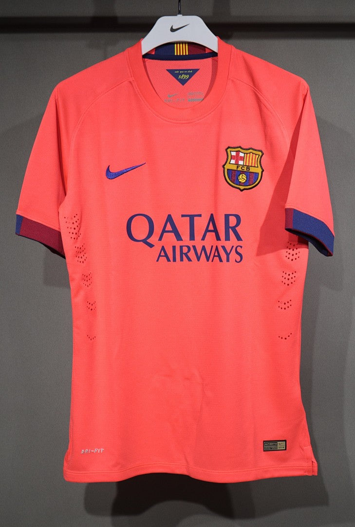 Retro 2014/15 Barcelona Away Player Edition S-3XL11