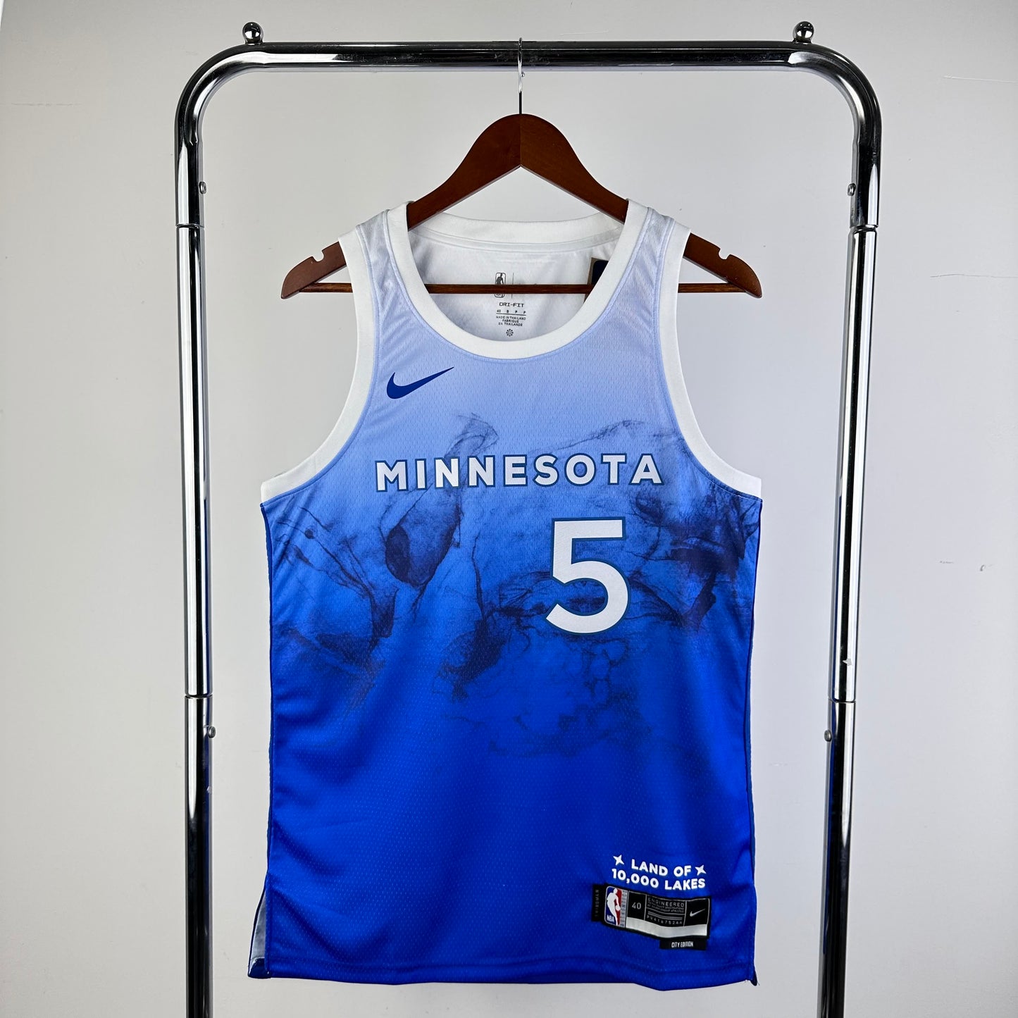 24 Season Timberwolves City Edition 5 # Edwards