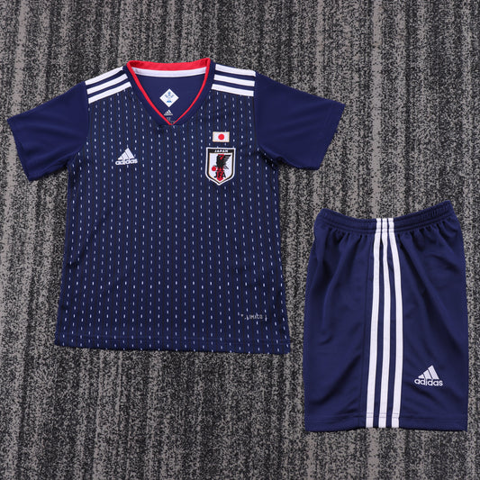 Retro Kids 2018 Japan Home Football Shirt&amp;Size16-28