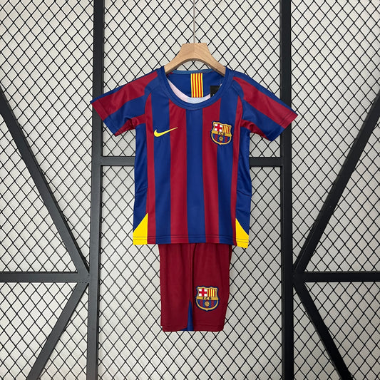 Kids # 2005/06 Retro Barcelona Home