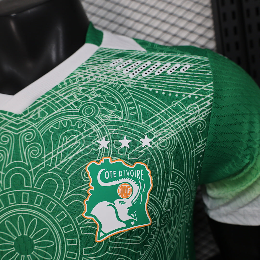 /27 Ivory Coast Special Edition Green Player Edition Yupoo Soccer Jerseys S-XXL6