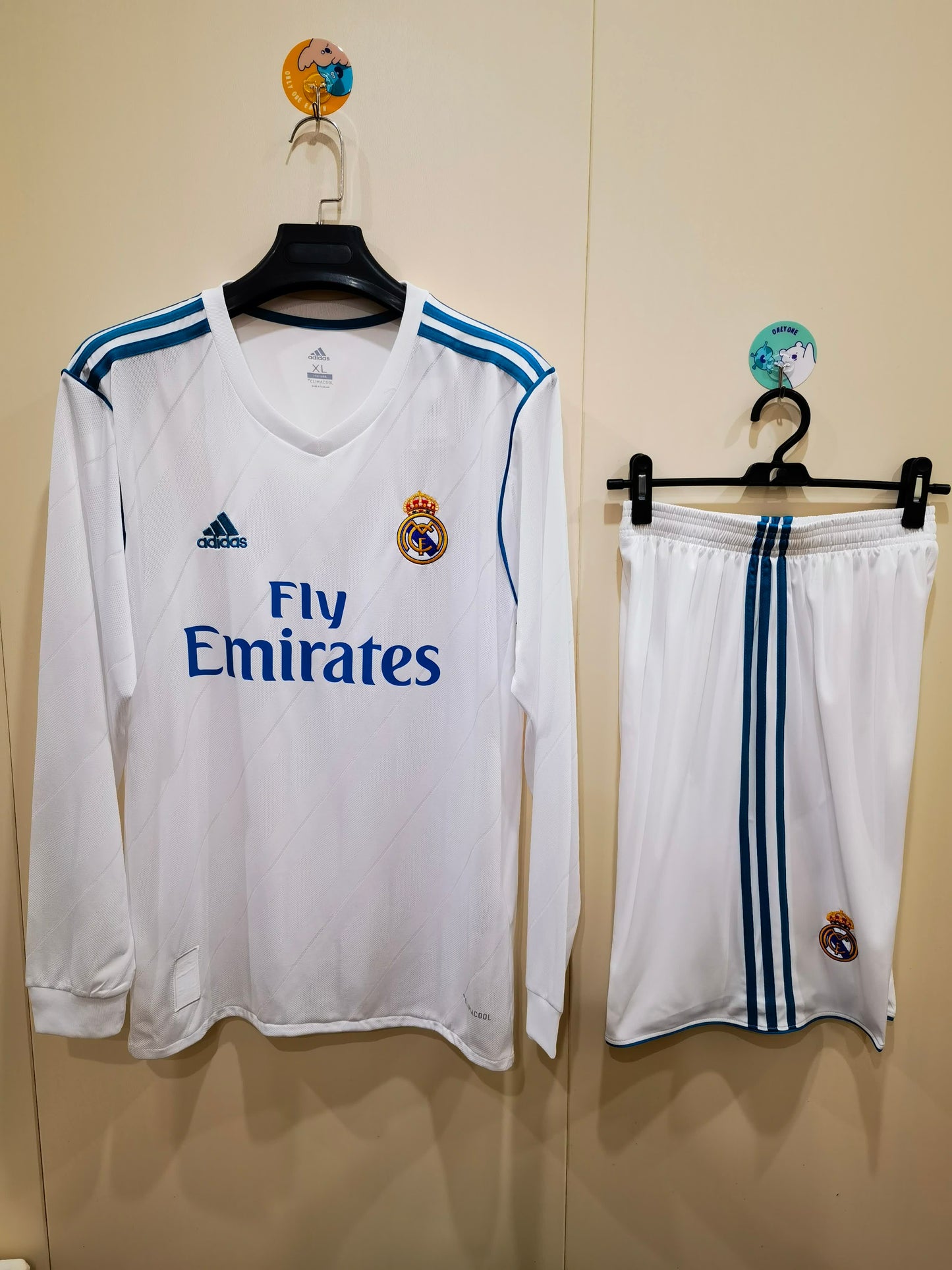 17/18 Real Madrid Home Long Sleeve