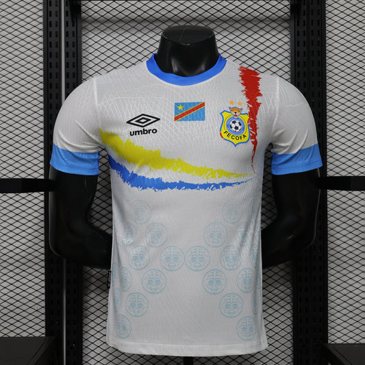 2026/27 Congo White Player Version Soccer Jersey S-XXL