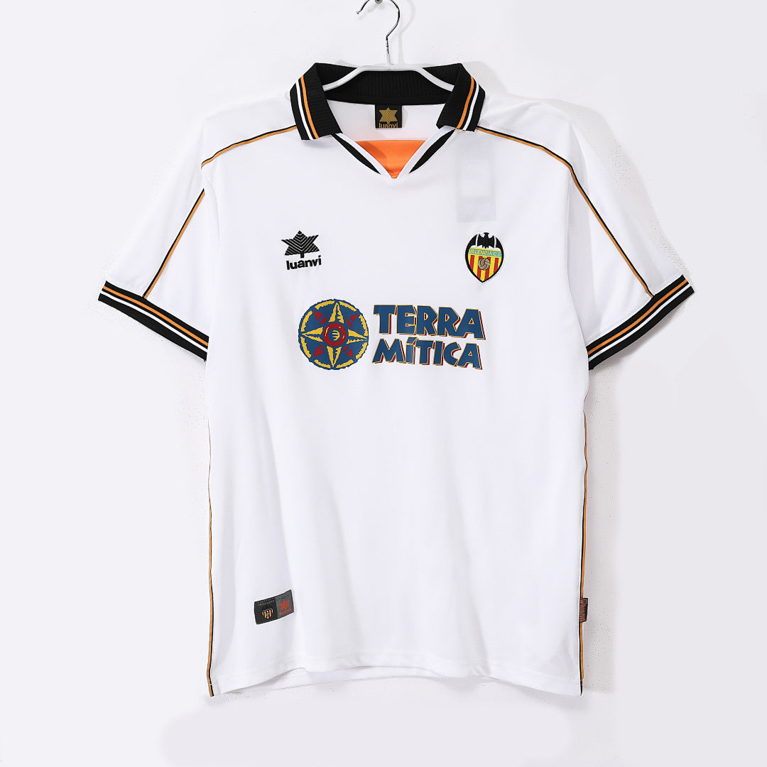 Retro 1999/00 Valencia home jersey S-XXL6