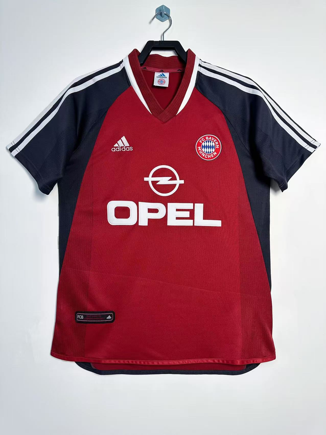 Retro 2001/02 Bayern home S-XXL