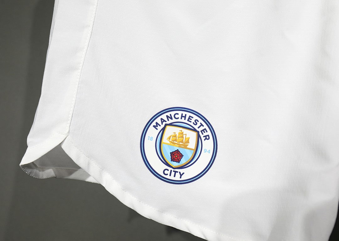 /26 Manchester City home player shorts S-3XL5