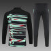 /26 Portugal Green Black Half Pull Training Suit (Adults&amp;Kids)7