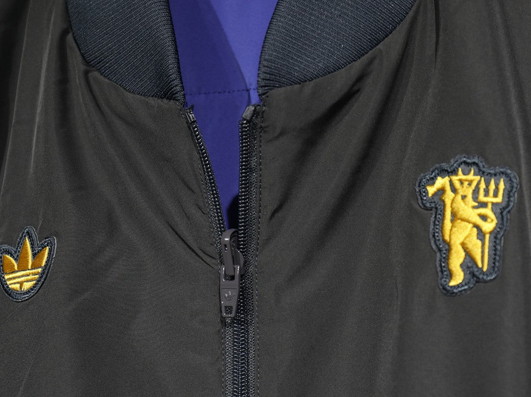 /26 Manchester United leisure culture double-sided sports cotton jacket S-XXL7