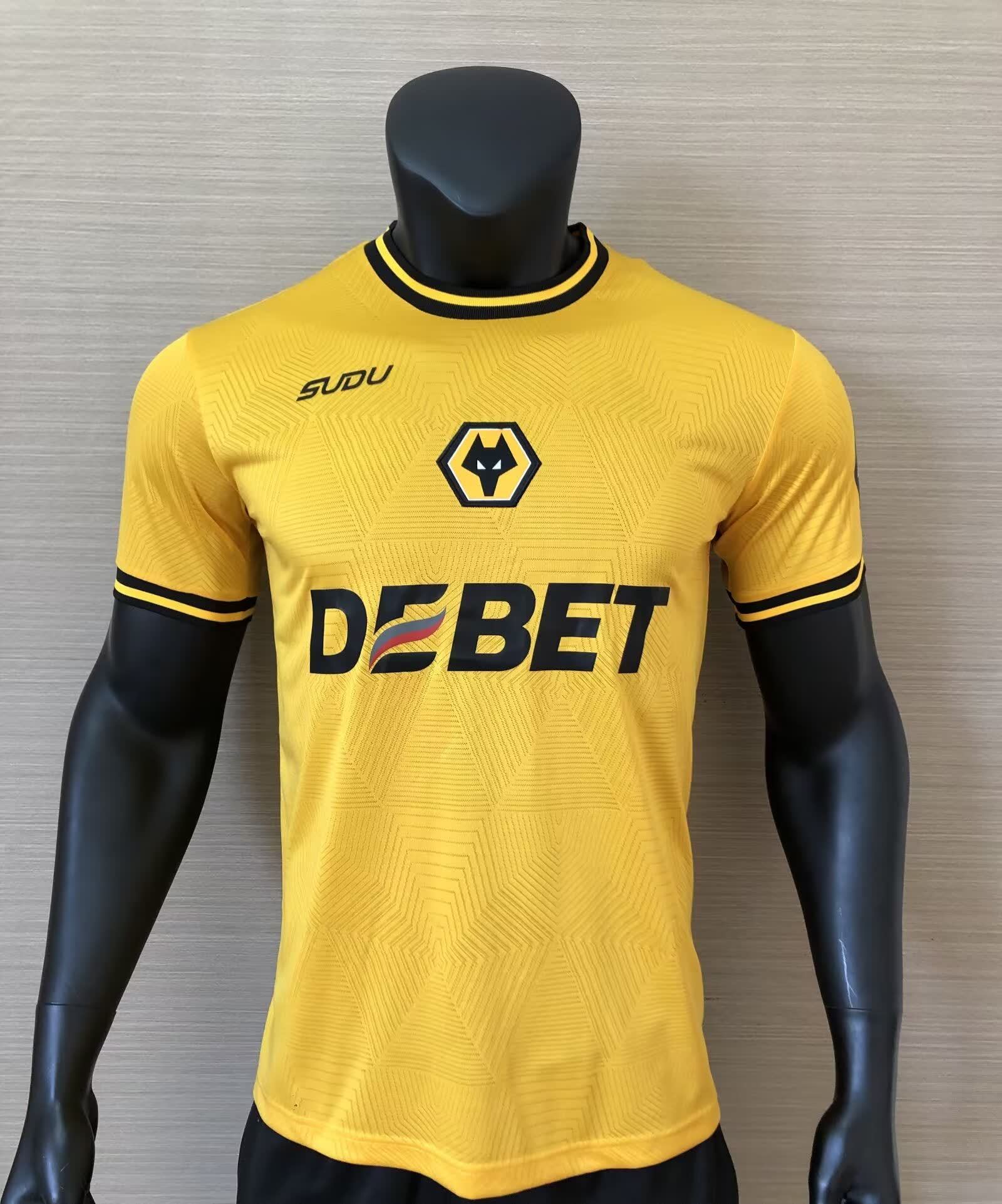 24/25 Wolverhampton Wanderers home S-4XL
