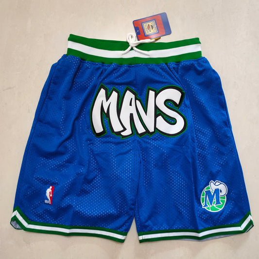 Mavericks Blue Pocket Shorts