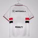 Retro 2000 Sao Paulo Home Collar Football Shirt S-XXL7