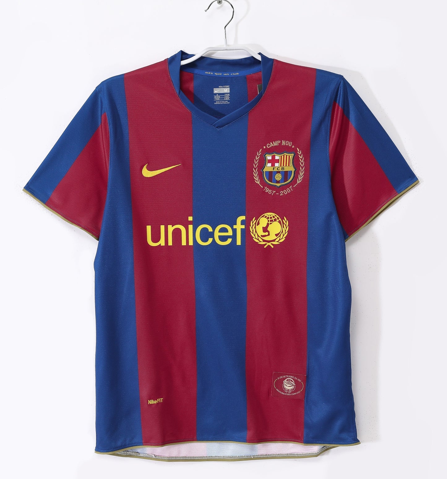 Retro 2007/08 Barcelona home S-XXL