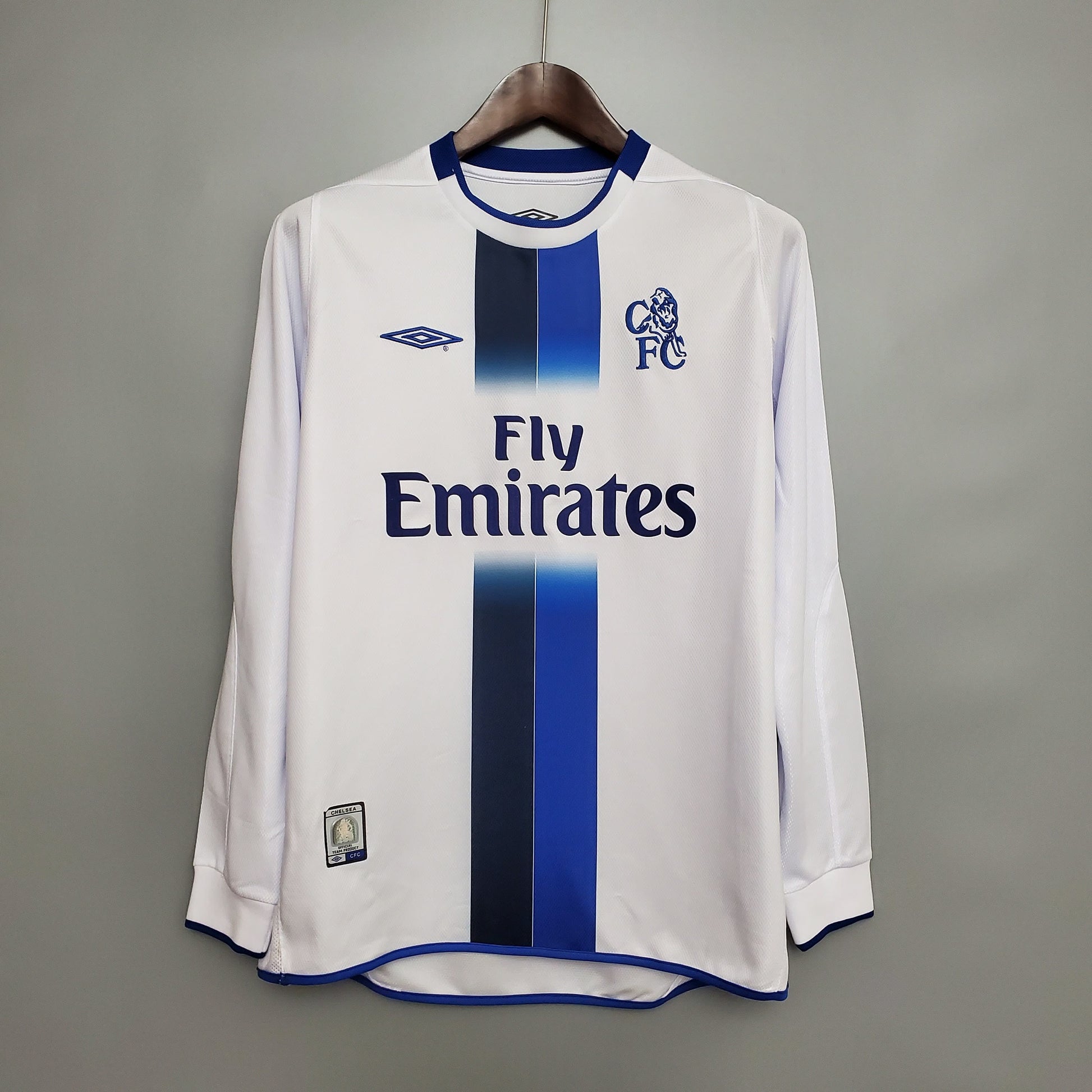 Retro long-sleeved 03/05 Chelsea away S-XXL