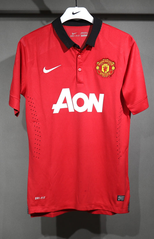 Retro 2013/14 Manchester United home player edition S-3XL