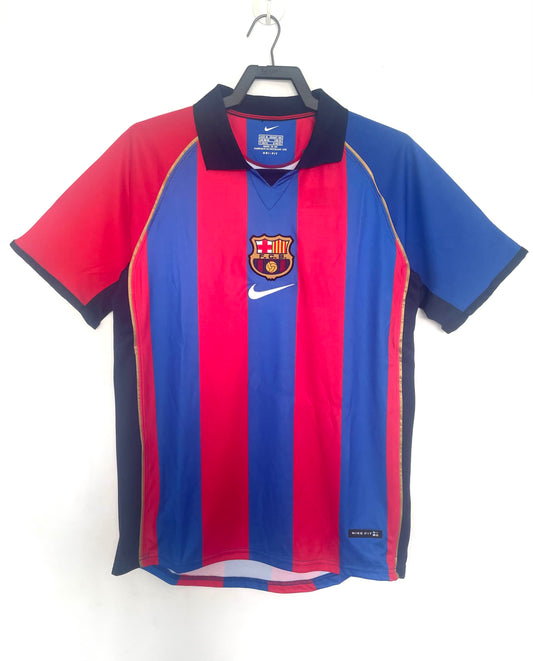 Retro 2001/02 Barcelona home S-XXL
