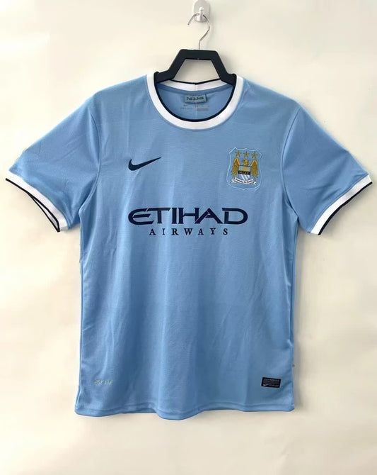 Retro 2013/14 Manchester City home S-XXL