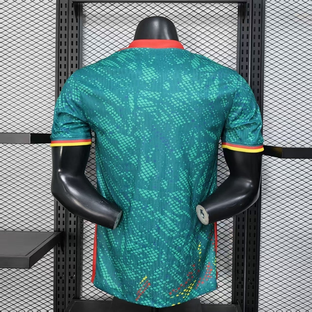 /27 Cameroon Home Player Edition Yupoo Soccer Jerseys S-XXL5