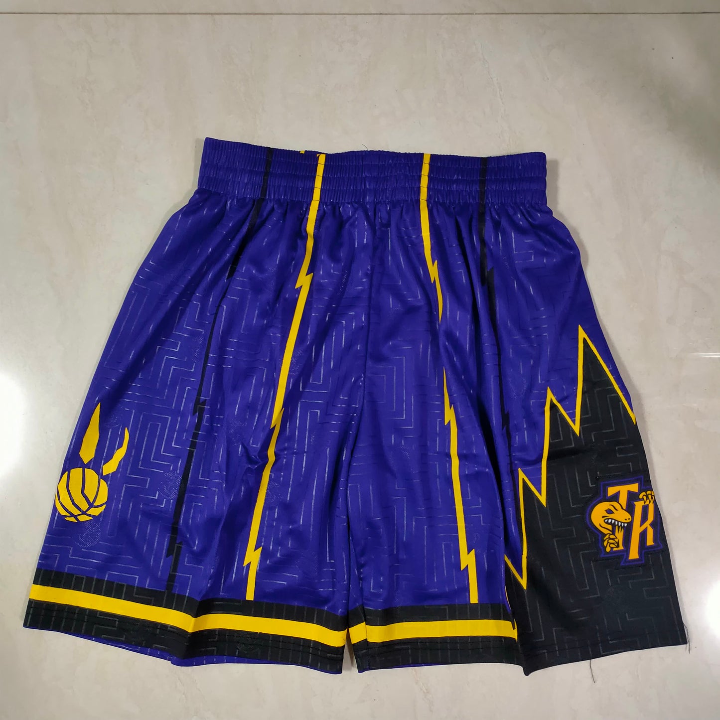 Rat Year Raptors Purple Shorts