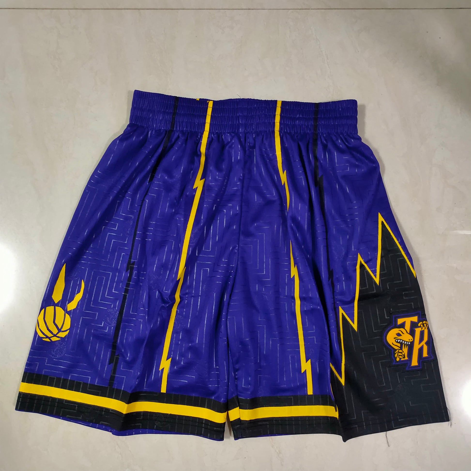 Rat Year Raptors Purple Shorts