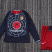 Retro Kids 2004/05 Atletico Madrid away long sleeved&amp;Size16~285