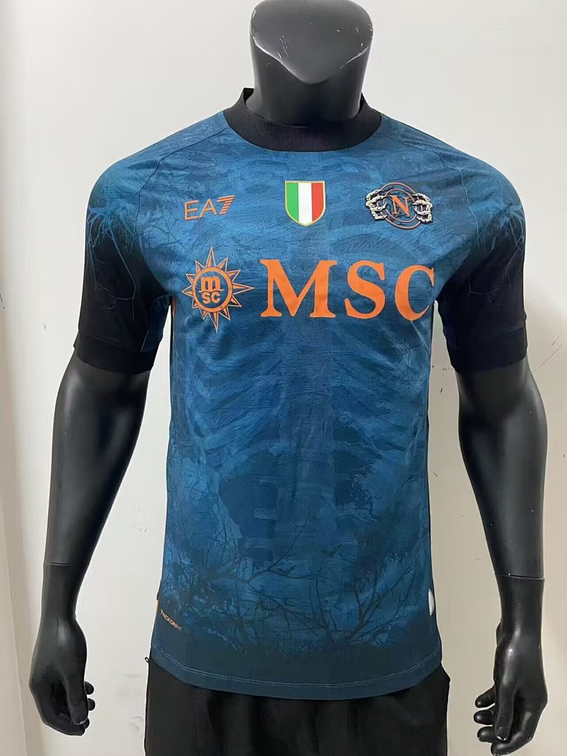 /26 Napoli Halloween Blue Player version S-4XL3