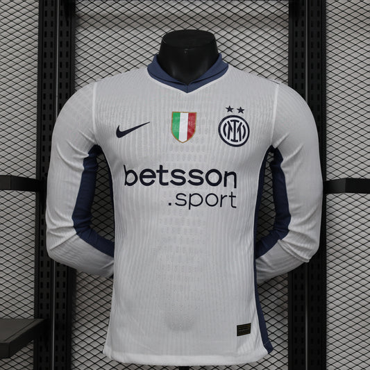 24/25 Inter Milan Away Long Sleeve Player Edition S-XXL