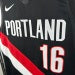 season Portland Trail Blazers away black 16 # Yang NBA jersey S-XXL5