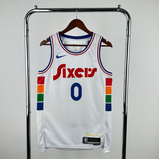 Season 25 76ers City Edition 0#Maxey S-XXL