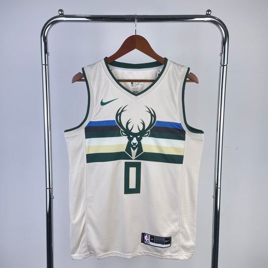 19 season Bucks Milwaukee Head 0 # Lillard