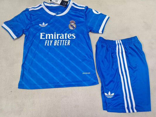 25/26 Kids Real Madrid Second away Size 16~28