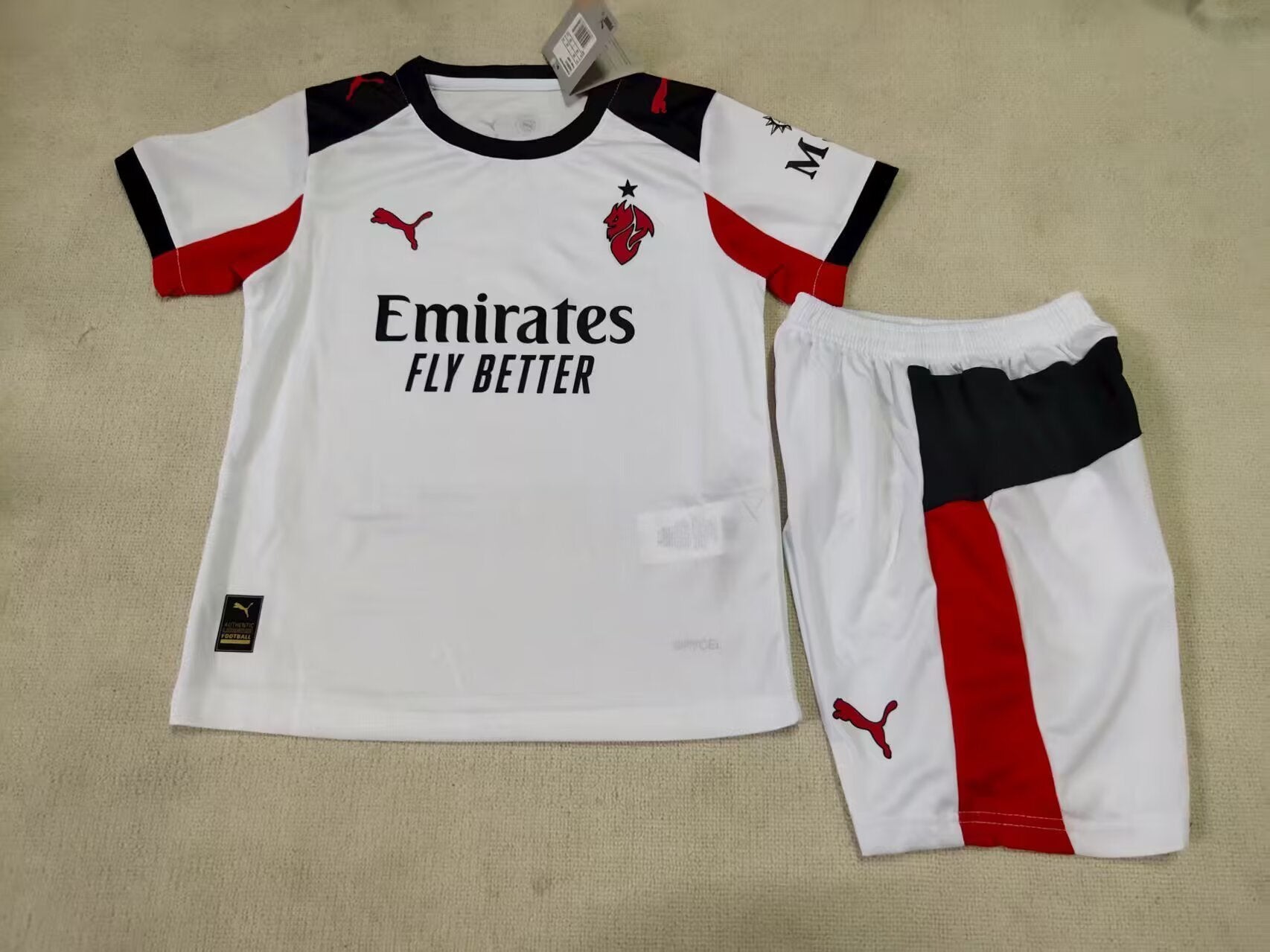 25/26 Kids Ac Milan away Size 16-30
