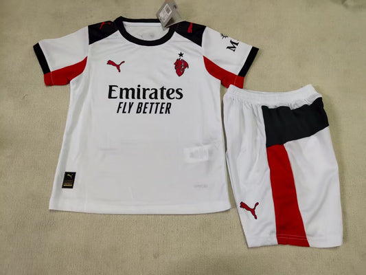 25/26 Kids Ac Milan away Size 16-30