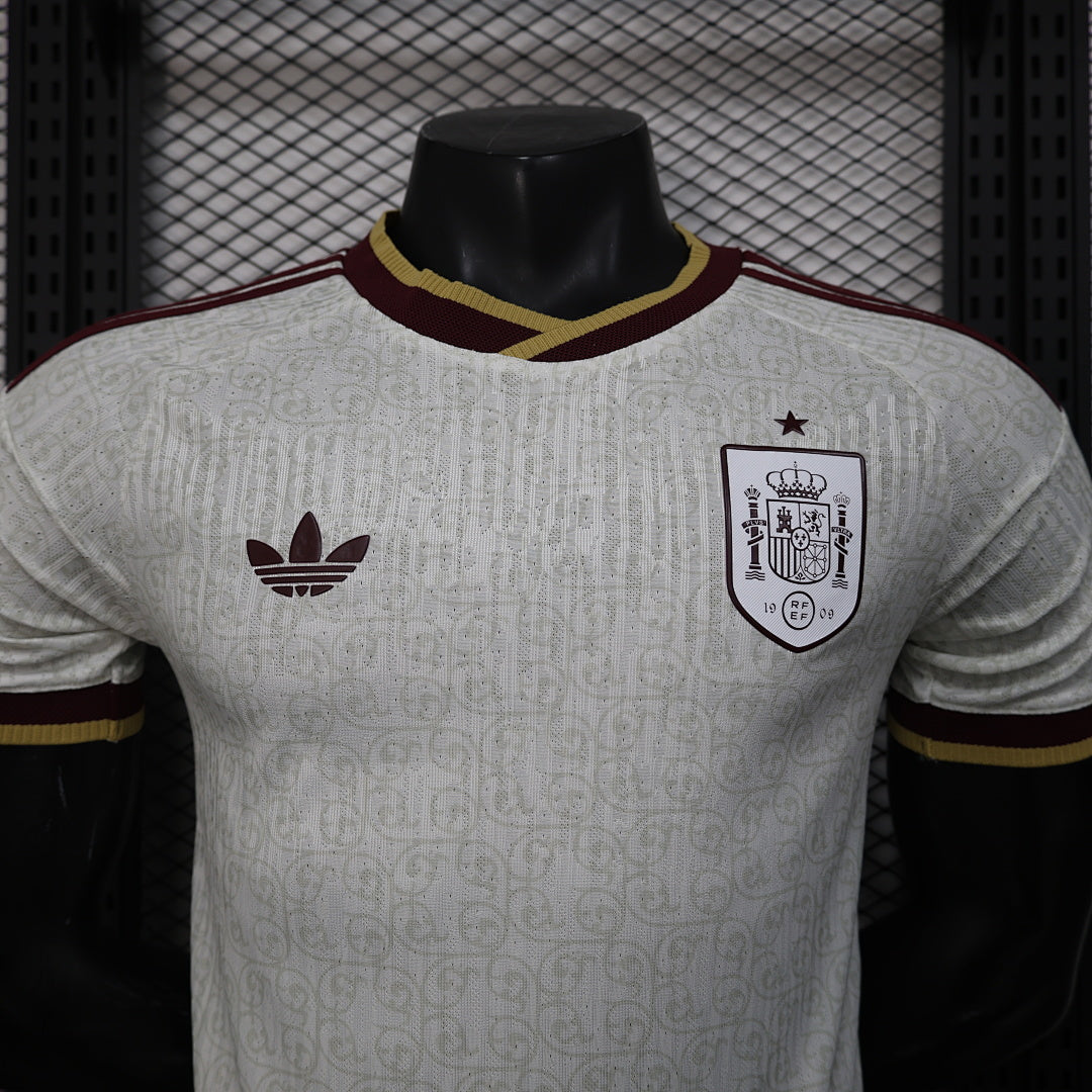 Spain away Player Edition Yupoo Soccer Jerseys S-XXL5