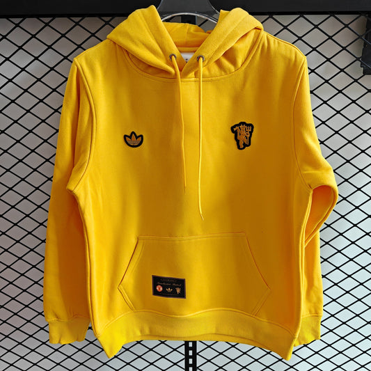 25/26 Manchester United vintage embroidered version Hoodie (S-3XL)