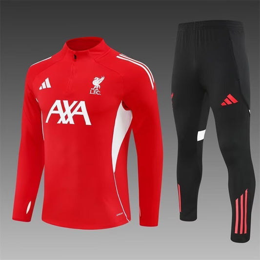 25/26 LVP Red Half Pull Training Suit S-XXL