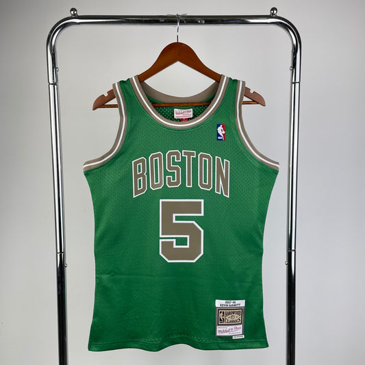 MN Heat Pressed Vintage Jersey: SW Celtics 07/08 Santa Fe 5 #Garnett