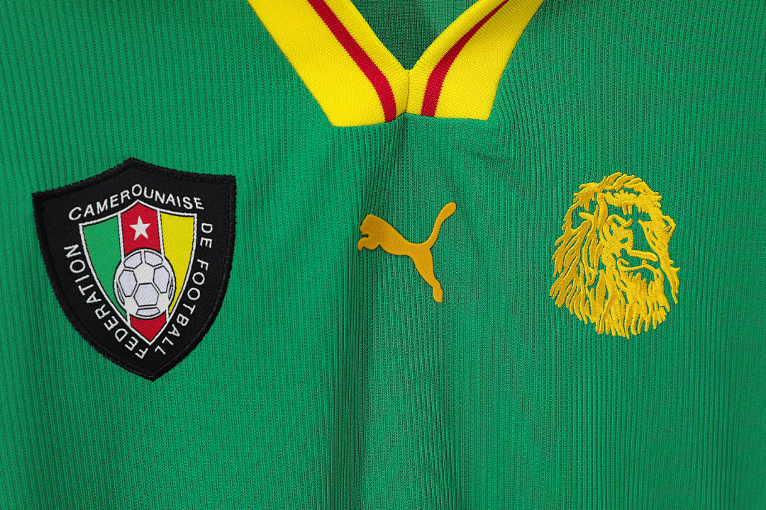 Retro1998/99 Cameroon home S-XXL6