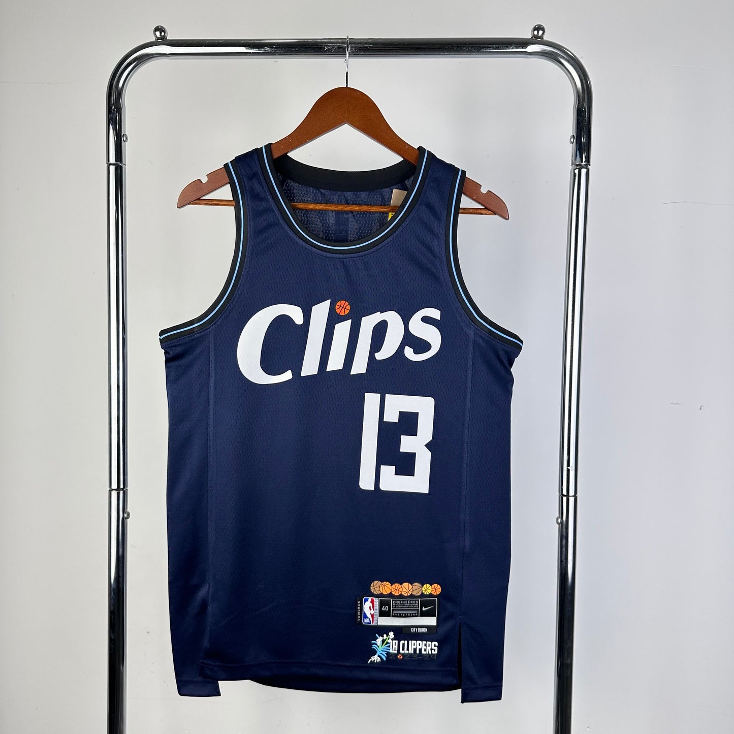 24 Season Clippers City Edition 13 # George