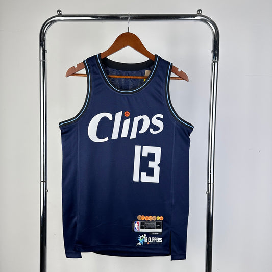 24 Season Clippers City Edition 13 # George