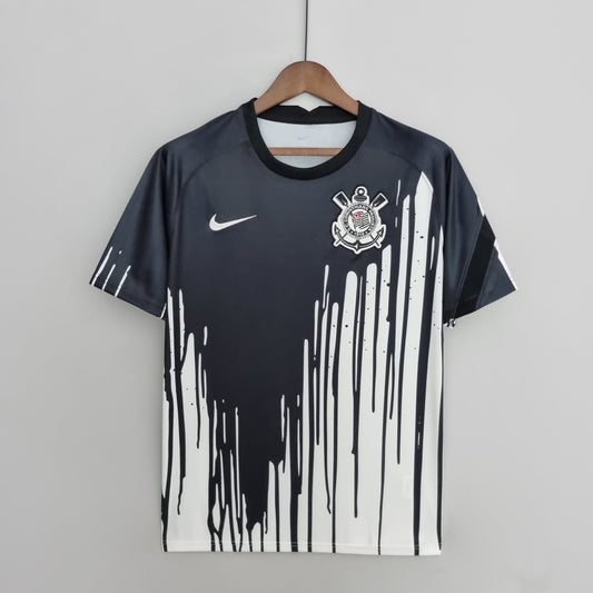 22/23 Corinthians Pre-Game Black &amp; White S-XXL