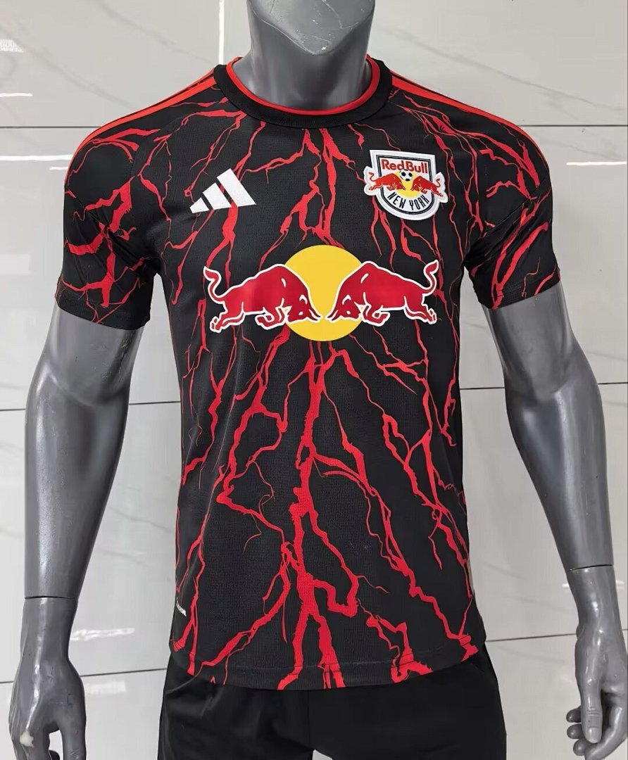 /27 New York Red Bulls home football jersey S-XXL4