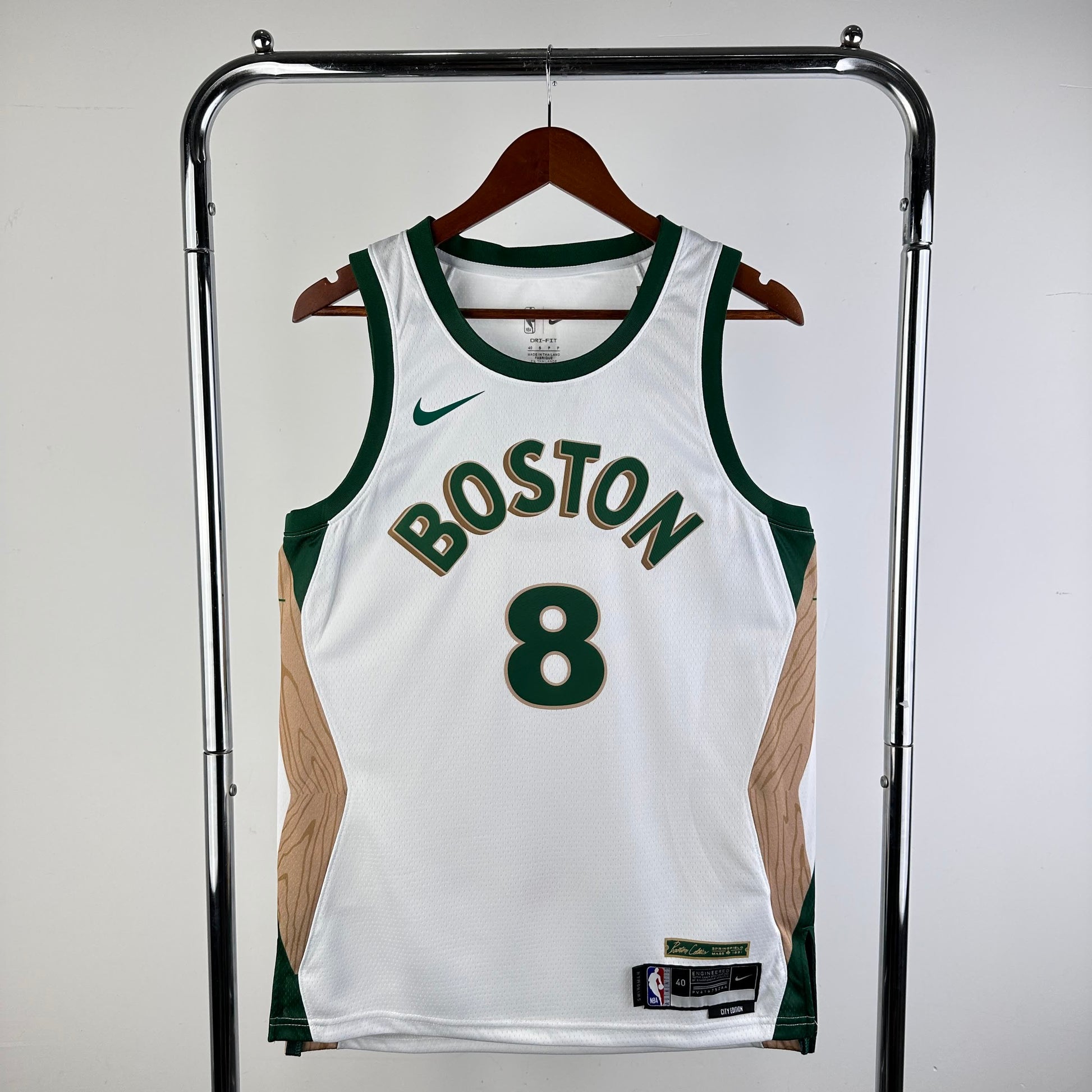 24 Season Celtics City Edition 8 # Porzingis
