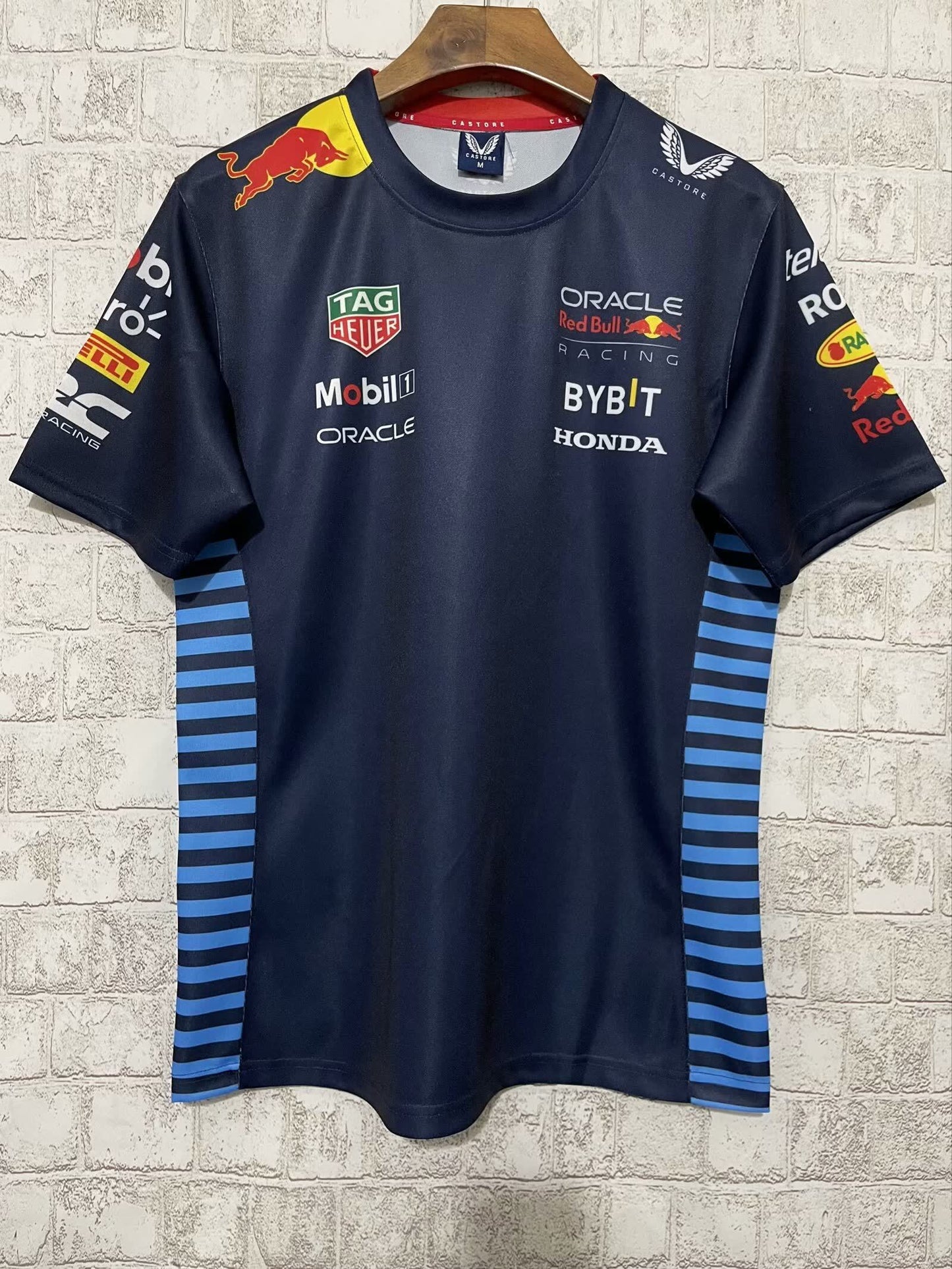 F1 2024 racing suit Red Bull round neck S-5XL