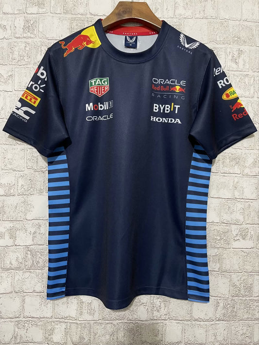 F1 2024 racing suit Red Bull round neck S-5XL