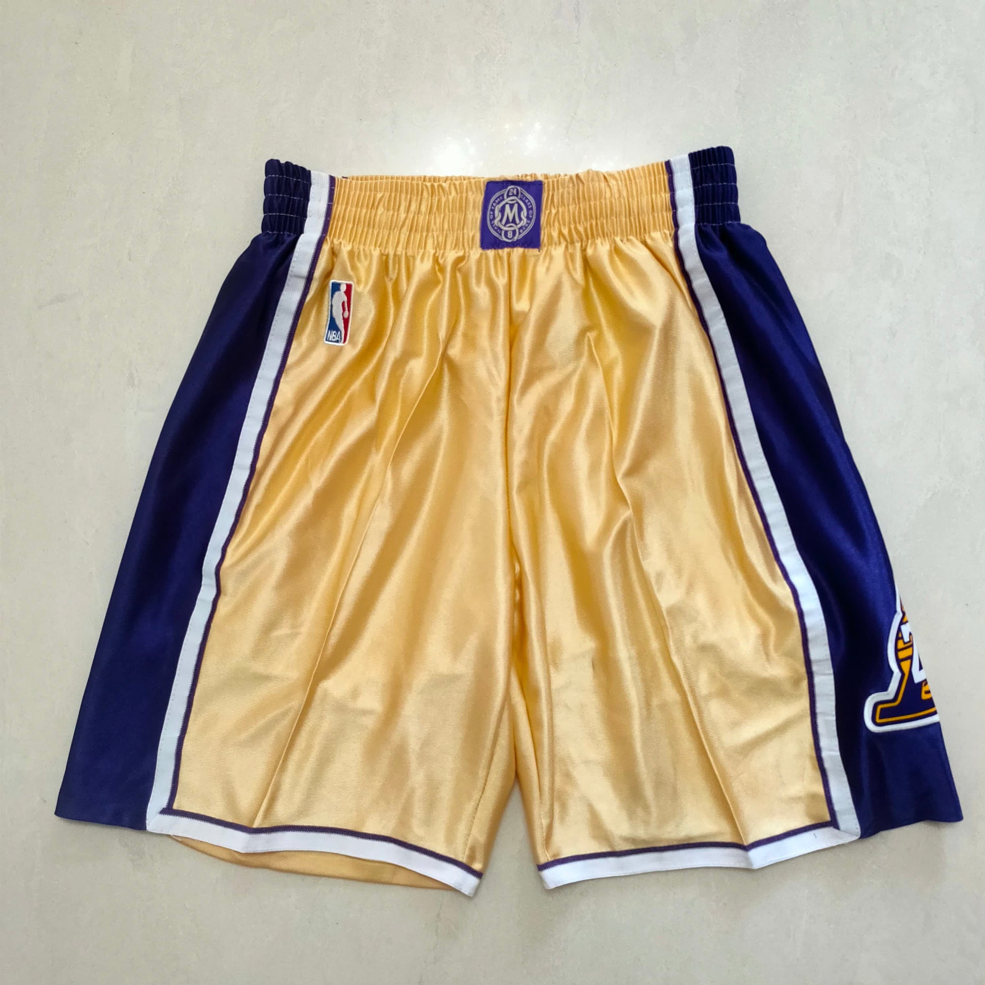 Kobe Hall of Fame Gold Shorts