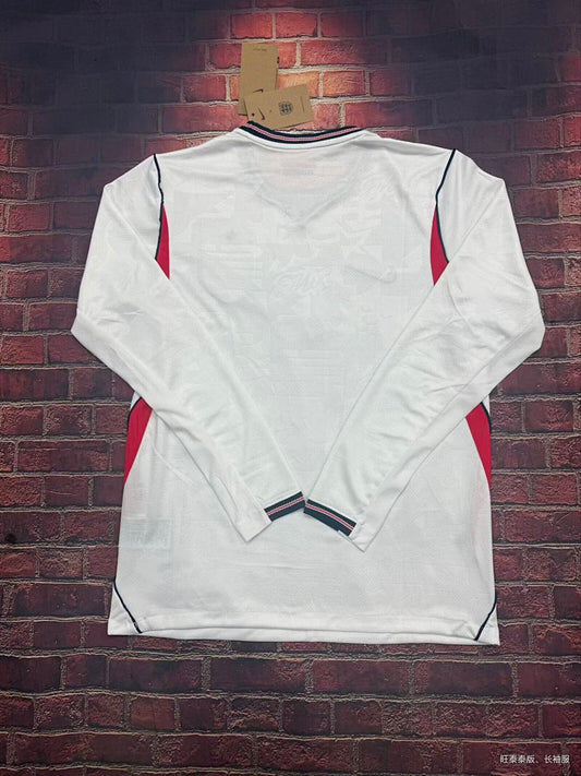 /27 England Home Long Sleeve Yupoo Soccer Jerseys S-4XL2